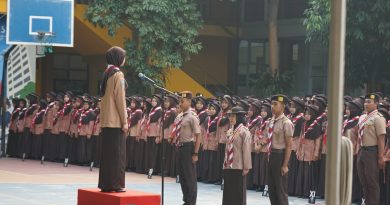 UPACARA PERINGATAN HARI PRAMUKA KE-65